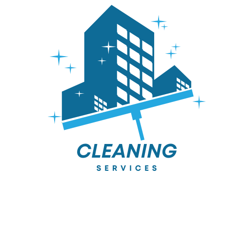 blue and white cleaning services logo (2)